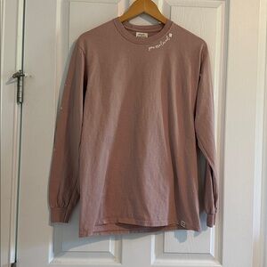 Simply Southern Dusty Pink Long Sleeve Tee
